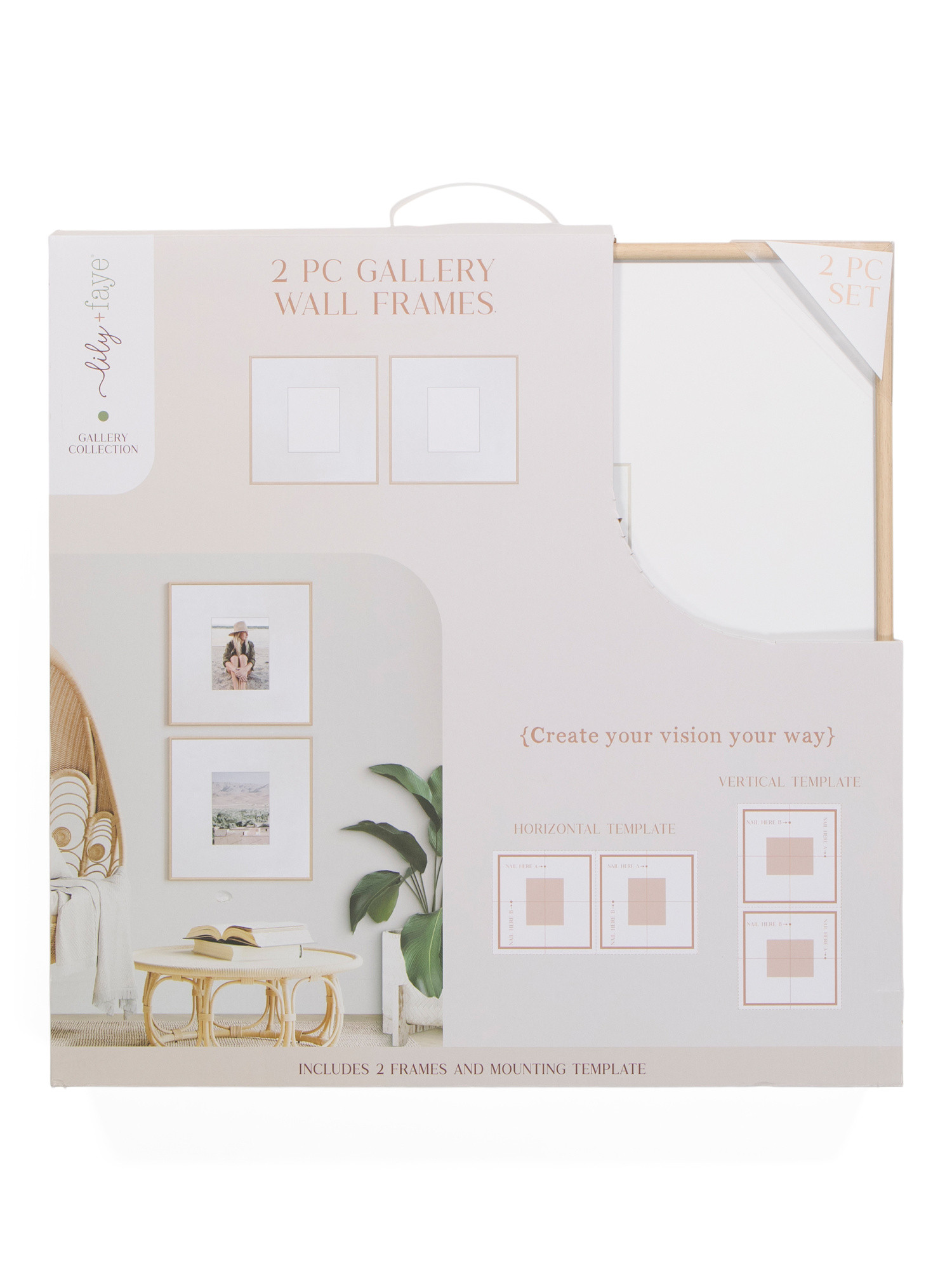 2pk 20x20 Matted To 8x10 Two Tone Wall Portrait Frame Set | Mother's Day Gifts | Marshalls | Marshalls