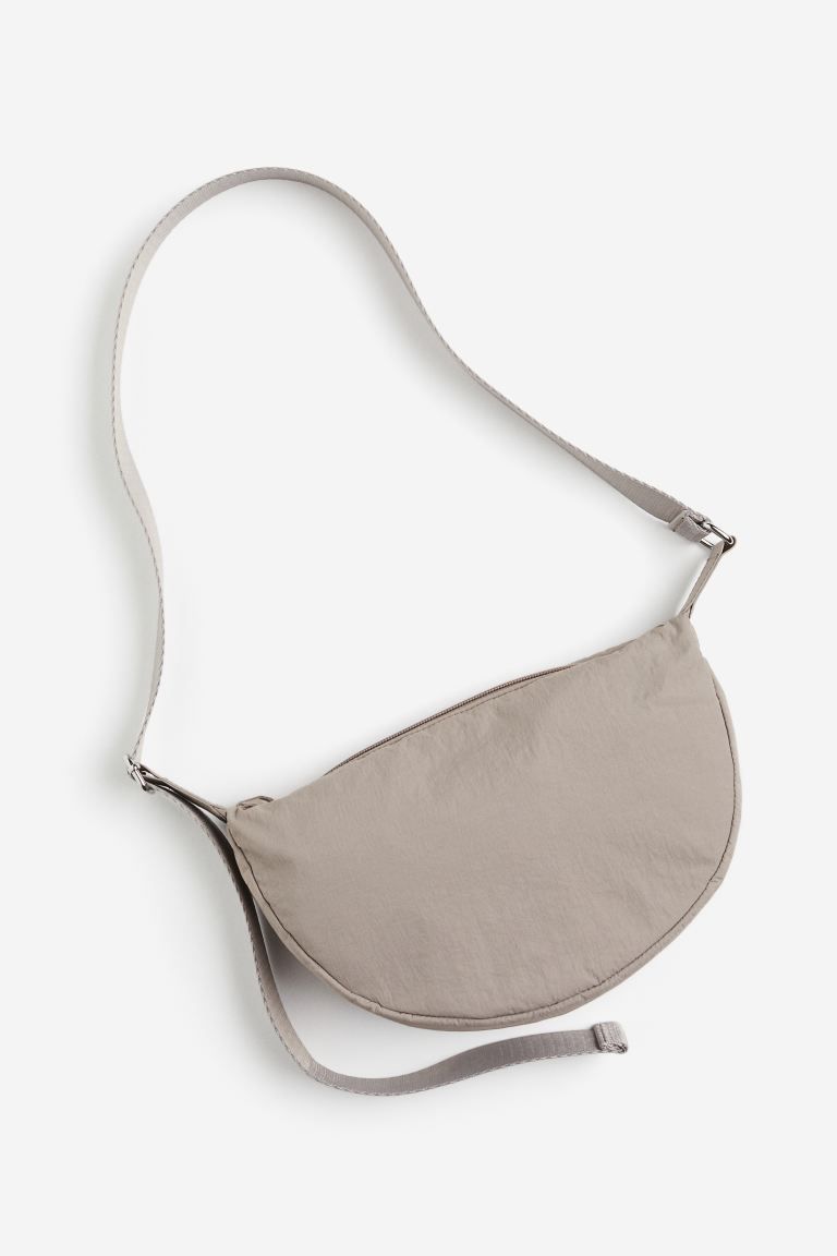 Nylon Shoulder Bag - Light taupe - Ladies | H&M US | H&M (US + CA)
