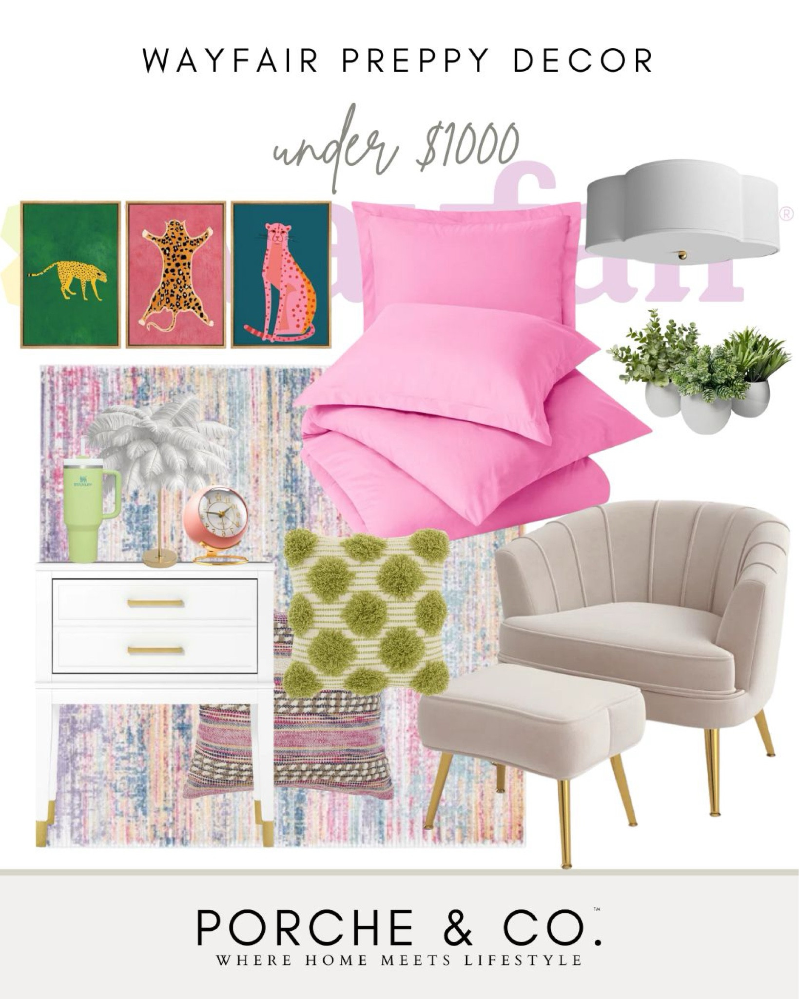 Wayfair, preppy decor, girls bedroom, preppy girls room
#visionboard #moodboard #porcheandco

#LTKKids #LTKHome #LTKStyleTip