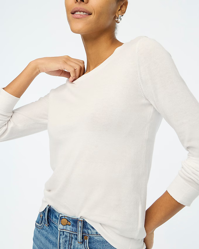 Cotton Teddie sweater | J.Crew Factory