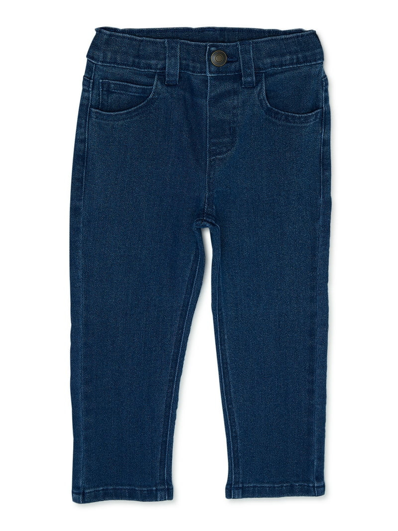 Garanimals Toddler Boy Straight Leg Denim Pants, Sizes 12M-5T | Walmart (US)