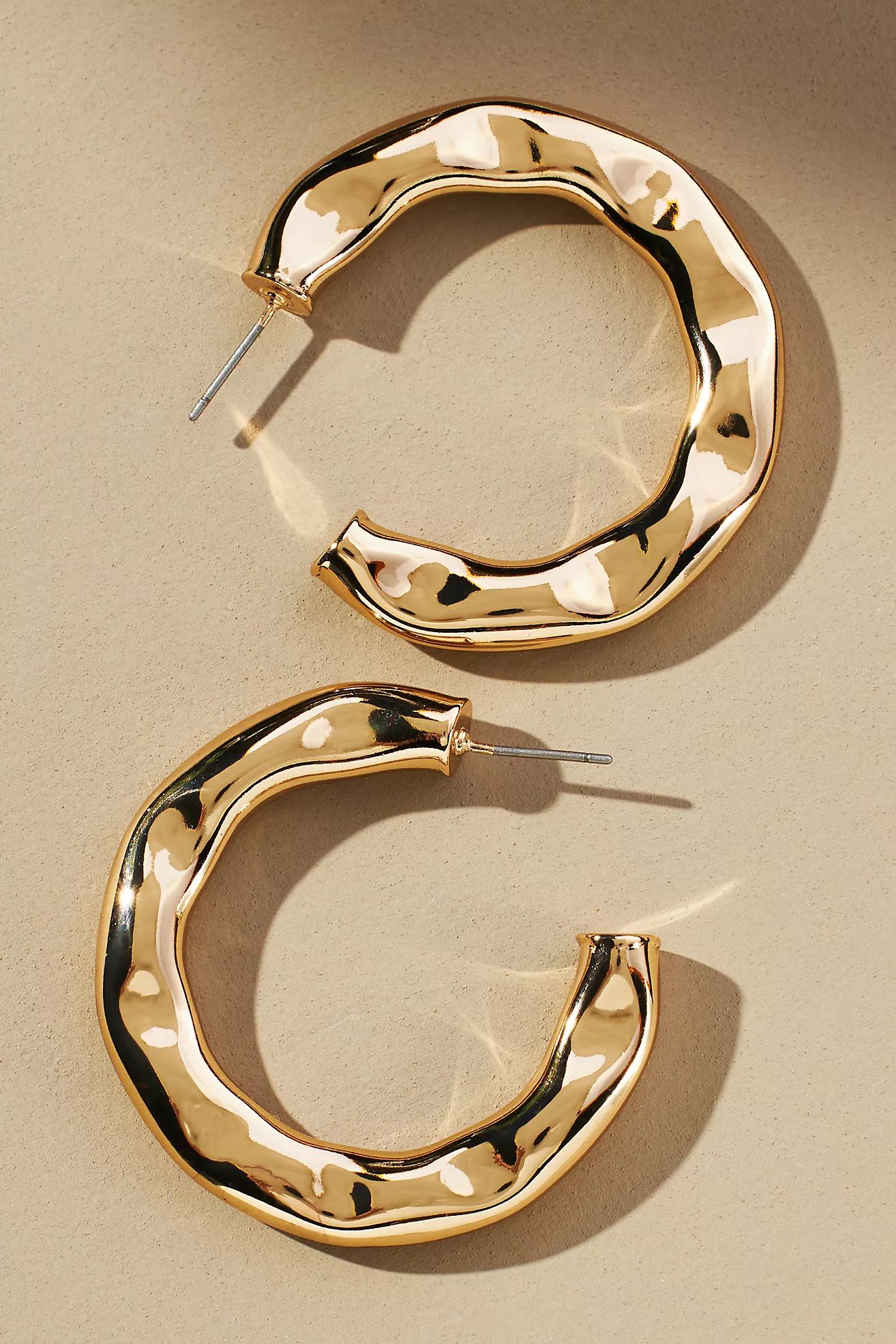 Bamboo Hoop Earrings | Anthropologie (US)