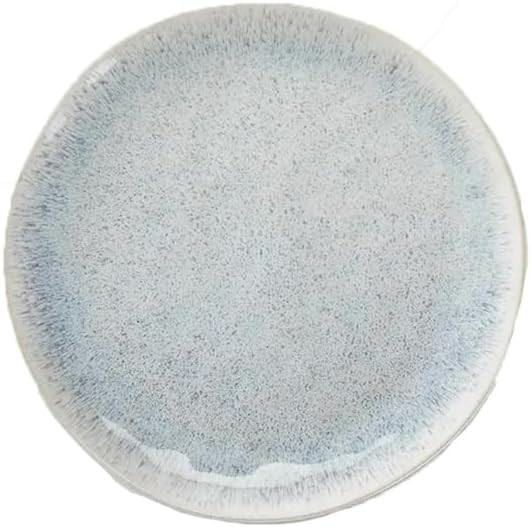Tableau Margo Mist Salad Plates - Set of 4 Stoneware Dinnerware Set, 8" Blue and White Plates, Mi... | Amazon (US)