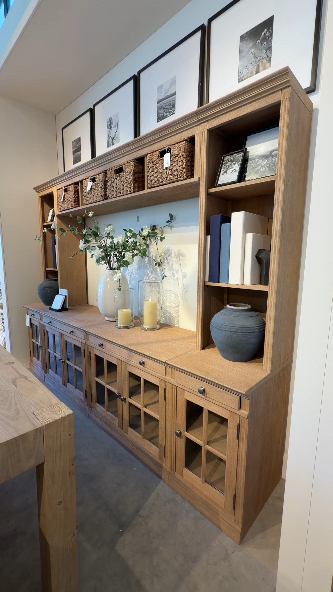 Statement storage meets timeless design! 😍 The Livingston Entertainment Center from Pottery Barn offers so much room for books, decor, family photos, and media storage while creating a beautiful focal point in a living room. ✨ The classic cabinetry and built-in look make the whole space feel more custom and elevated. Shown here in seadrift, but it comes in multiple colors and configurations. 🤎 @Pottery Barn #livingroominspo #storageideas #potterybarn

#LTKHome #LTKSaleAlert