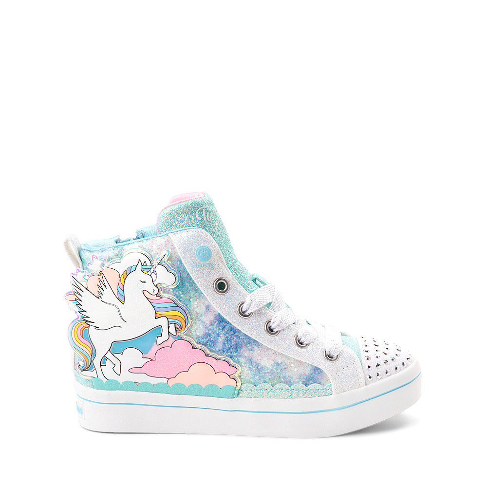 Skechers Twinkle Toes® Twi-Lites 2.0 Enchanted Unicorn Sneaker - Little Kid - Light Blue | Journeys