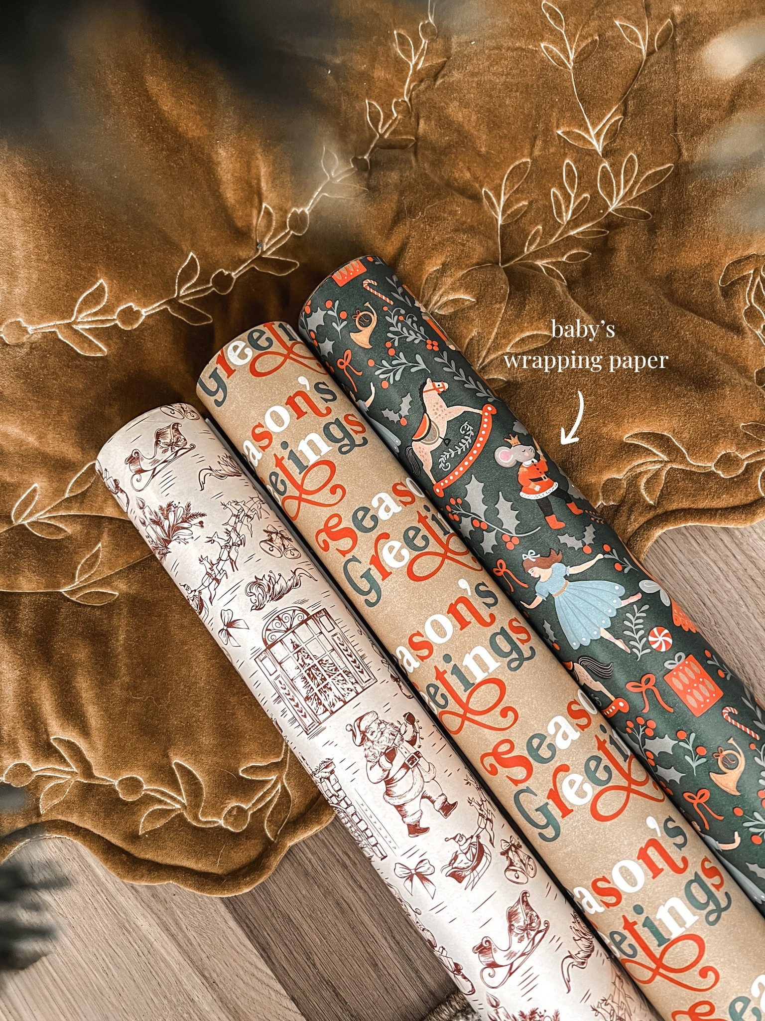 If you’re still looking for wrapping paper, Walmart is the place!✨I love the traditional Christmas vibes of these! I’m planning to use the green one for my daughter’s gifts! 🎁 

Christmas Decor | Christmas Tree | Holiday Decor | Christmas Gifts | Gift Wrap

#LTKSeasonal #LTKHoliday #LTKGiftGuide