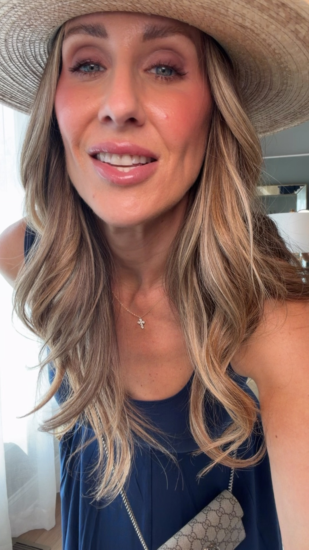 Good you’re alert 
Spring outdoor event outfit 
Size medium dress soooo comfy! 
@Quince 

#LTKOver40 #LTKgrwm #LTKMidsize