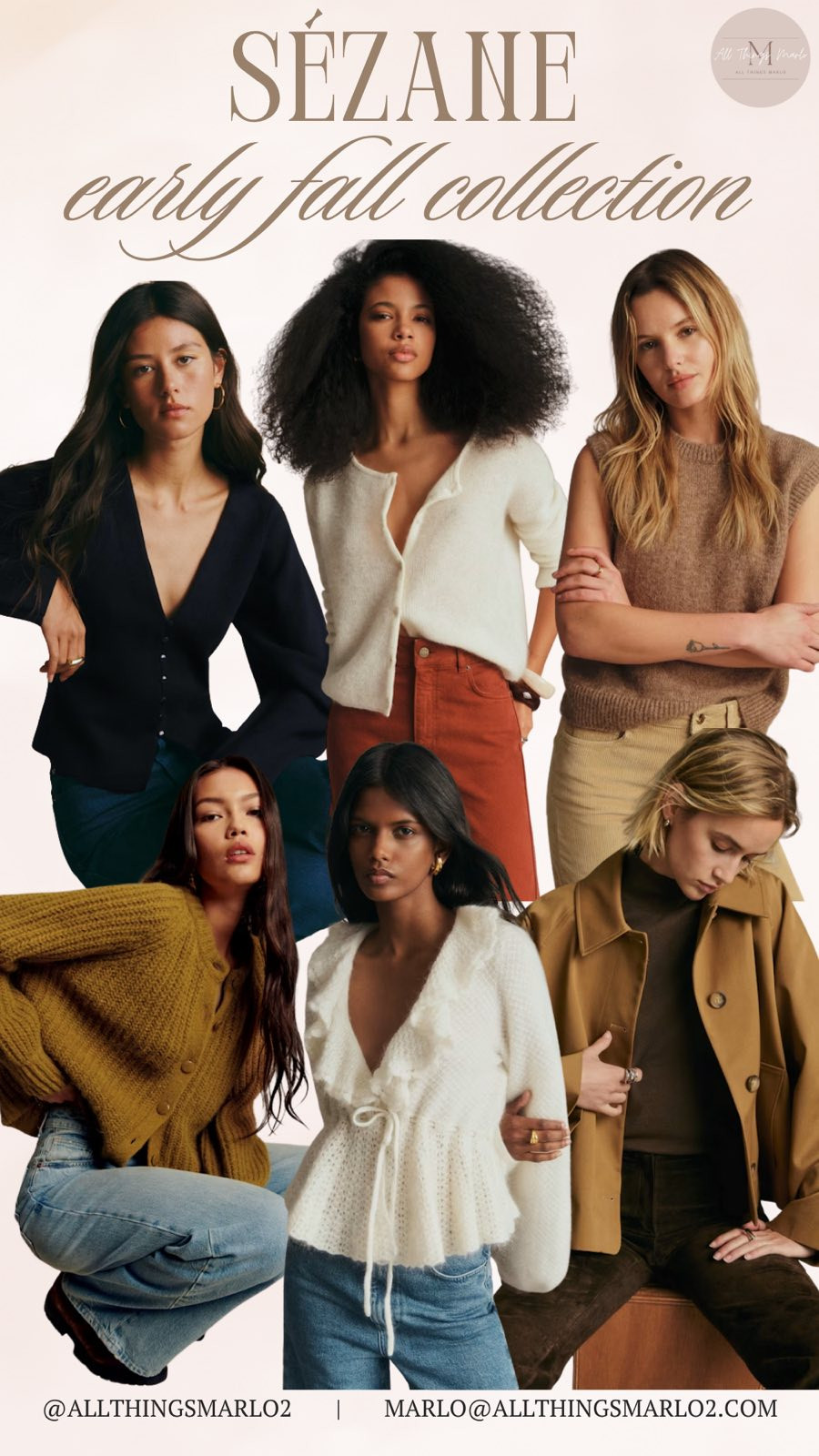 Sezane early fall collection 

 #LTKSeasonal #LTKWorkwear #LTKTravel