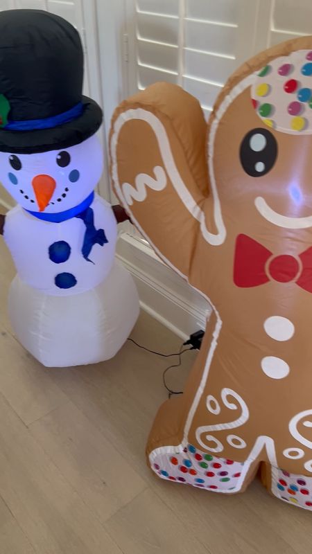 4 ft inflatables!! Gingerbread and snowman perfect for your holiday decor this season!

🎀TO SHOP: Click the link in my profile above and tap “⭐️Shop my Instagram posts.” (Commissionable link)

Follow my shop @sweetsavingsandthings on the @shop.LTK app to shop this post and get my exclusive app-only content!

#LTKhome #LTKHoliday #LTKunder50