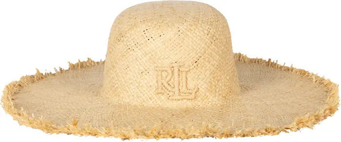 3D Logo Raffia Sunhat | Nordstrom