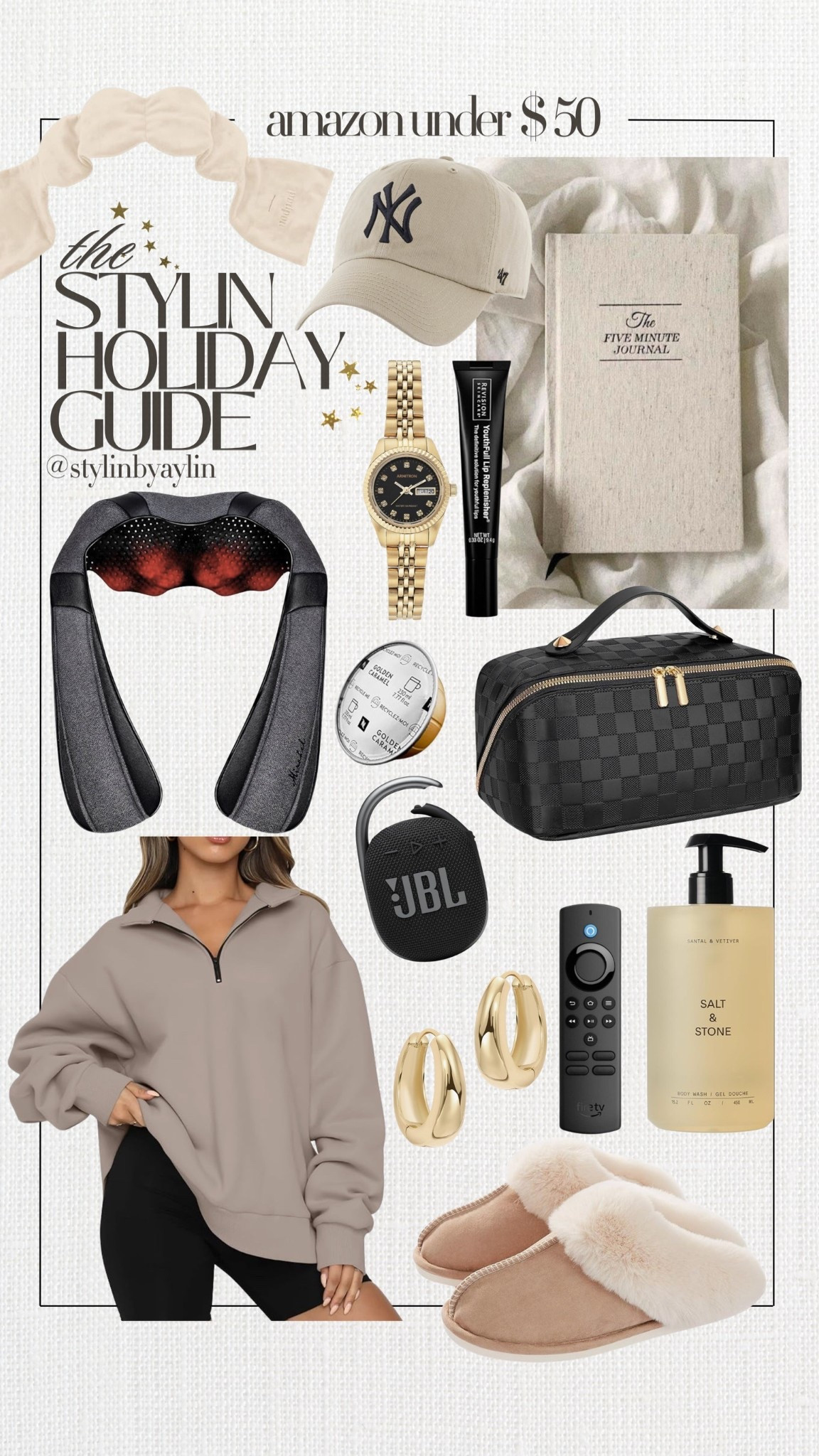 Amazon under $50 Gift Guide✨
StylinByAylin, Aylin #giftguide #amazonfinds #stockingstuffers #holidayseason #gifts #amazon

#LTKFindsUnder50 #LTKHoliday #LTKGiftGuide
