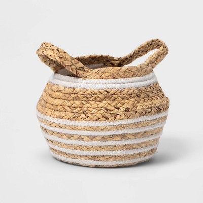 Water Hyacinth and Coiled Rope Storage Bin - Pillowfort™ | Target