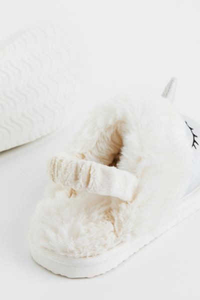 Appliquéd Slippers | H&M (US + CA)