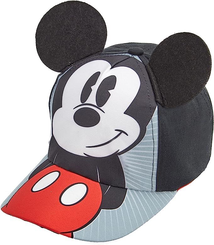 Disney Boys Mickey Mouse Cotton Baseball Cap - 100% Cotton | Amazon (US)