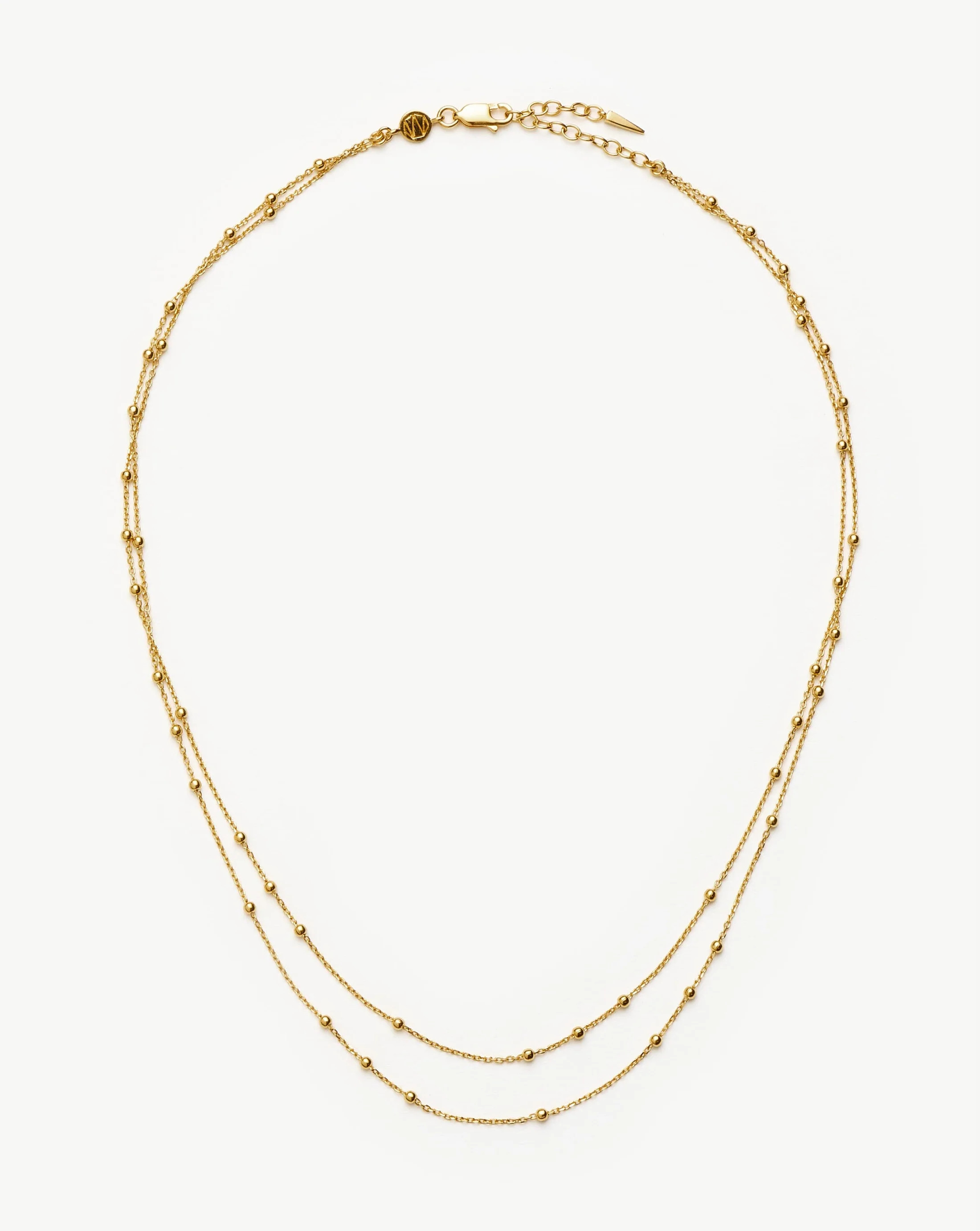 Double Chain Gold Necklace | Missoma UK | Missoma UK