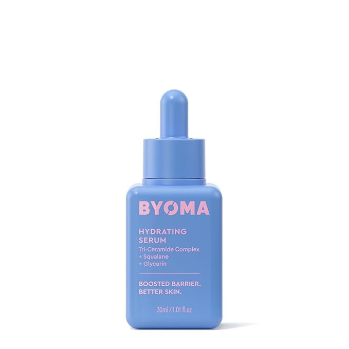 BYOMA Hydrating Serum - Moisturizing Facial Serum with Squalane, Glycerin & Ceramides - Hydrating... | Amazon (US)