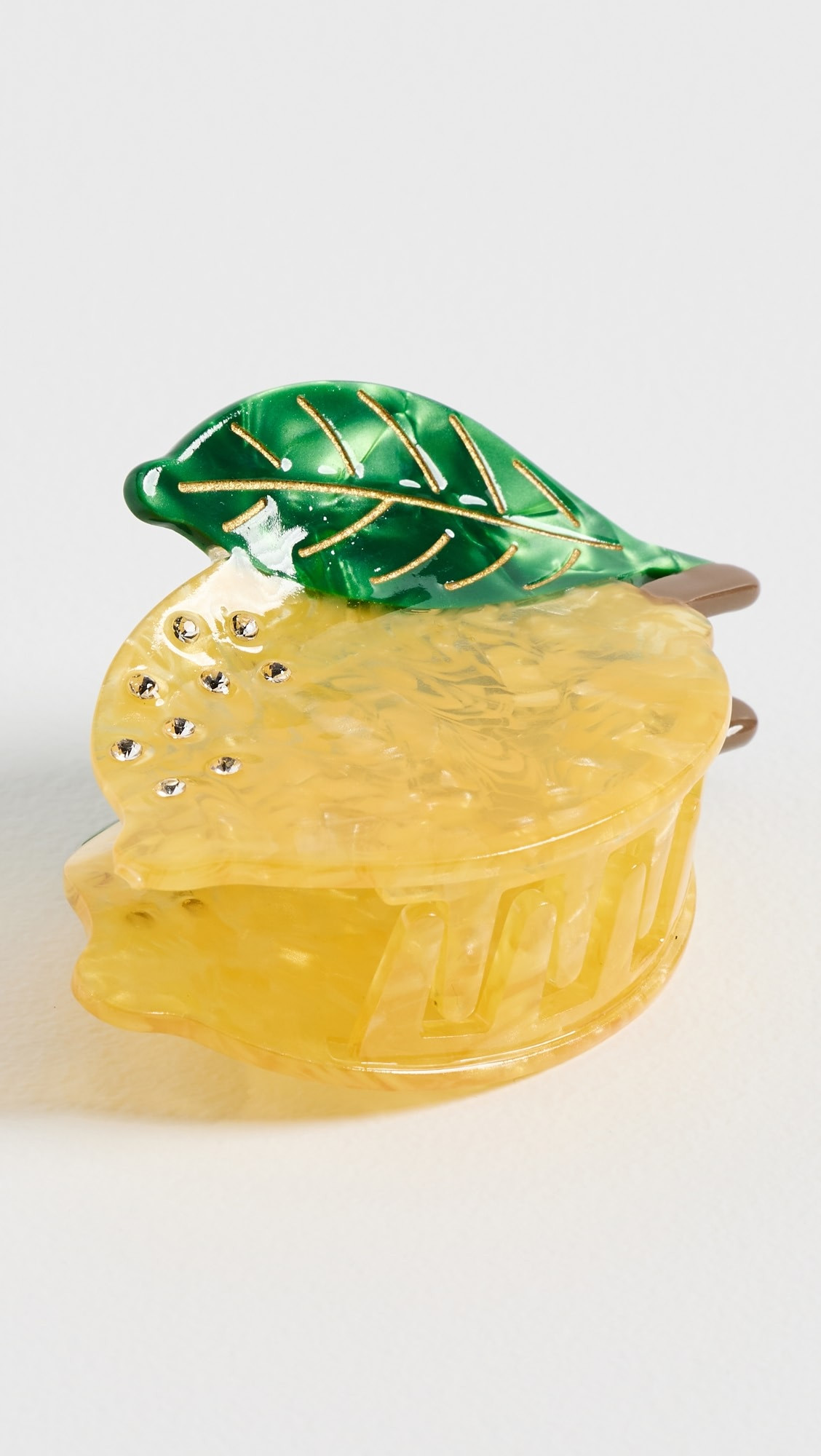 Rhinestone Accented Lemon Claw Clip | Shopbop
