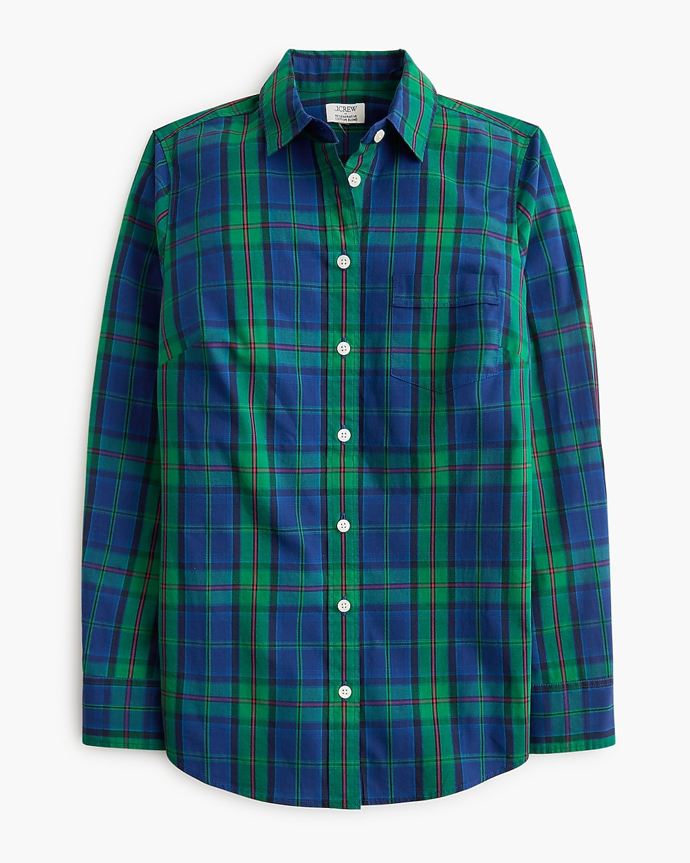 Lightweight cotton-blend shirt in signature fit | J.Crew Factory