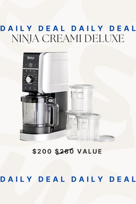 The Ninja Creami Deluxe is on sale!! 

Ninja Creami sale, kitchen appliances, ice cream maker, home sale, home essentials 

#LTKhome #LTKsalealert