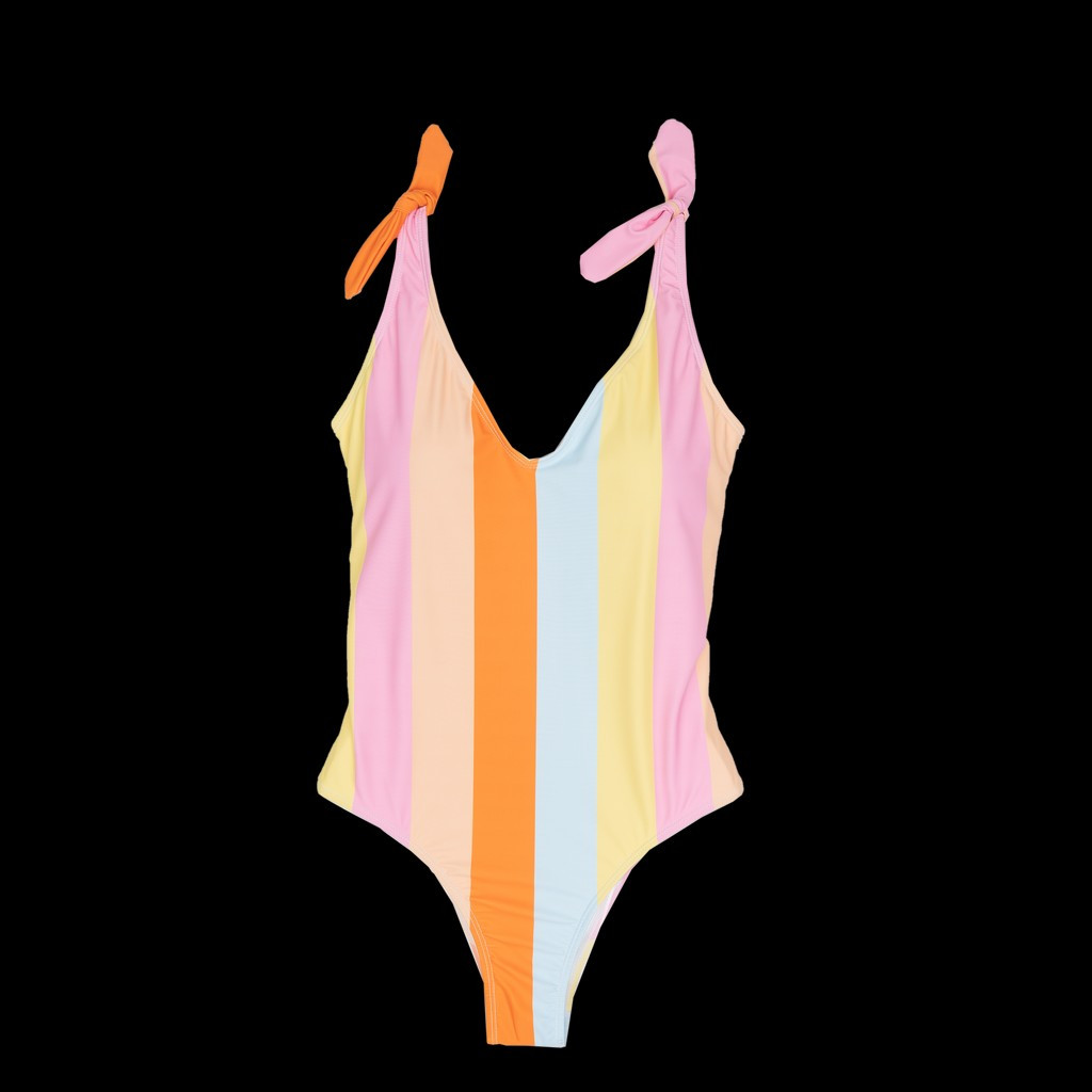 Say It With Stripes Mom One-Piece Swimsuit | The Oaks Apparel Company