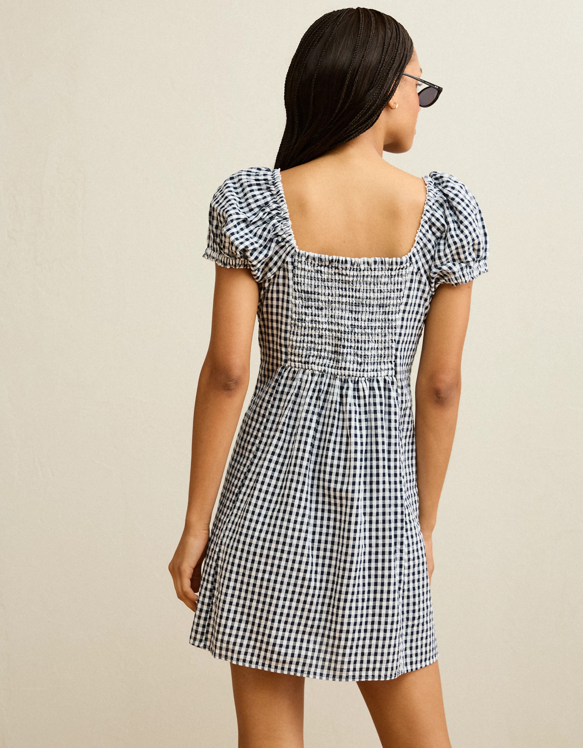 AE Sweetheart Button-Up Mini Dress | American Eagle Outfitters (US & CA)