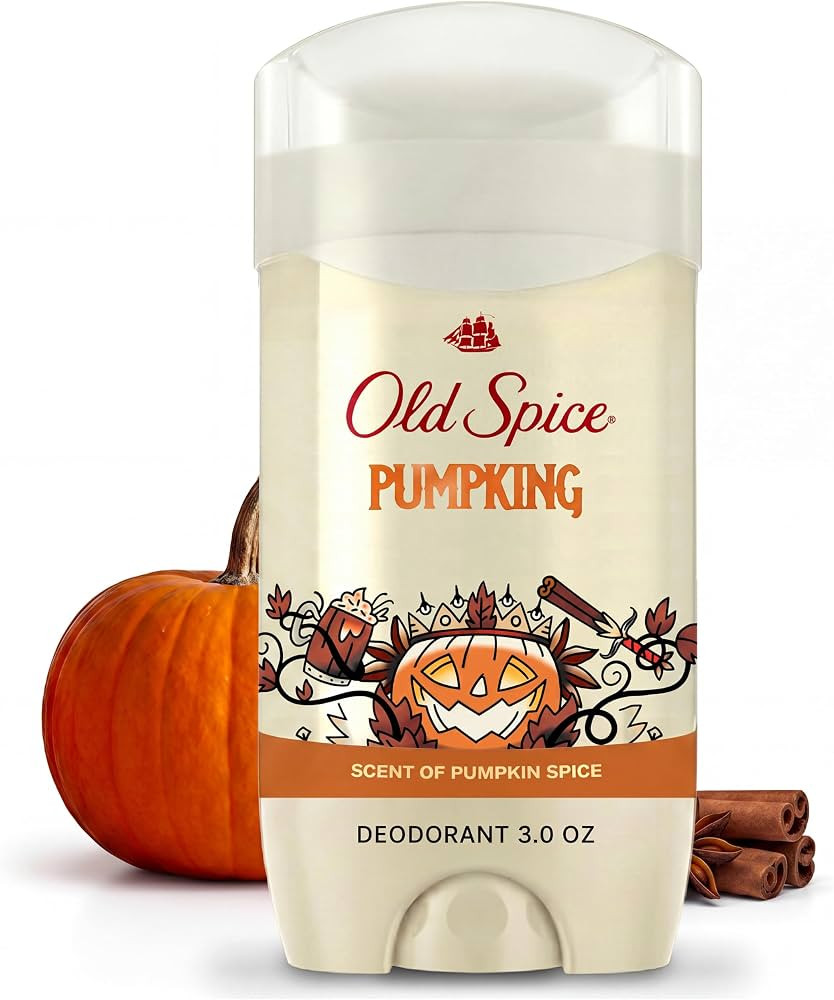 Old Spice Men's Deodorant, Pumpking, Aluminum Free, 3oz, Scent of Pumpkin Spice, Smooth Glide, 24... | Amazon (US)