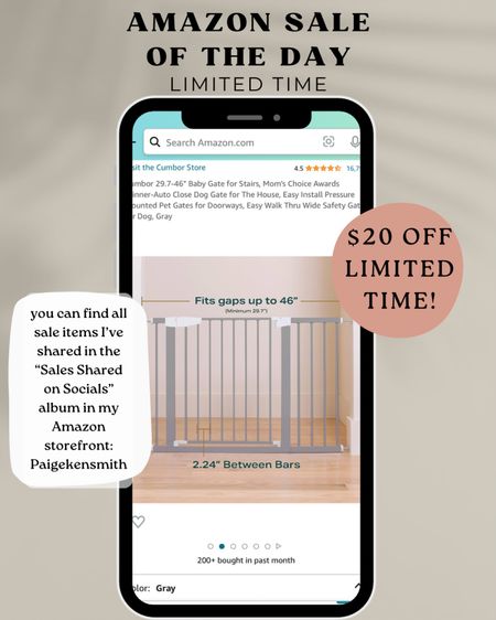 Amazon Daily Sales Limited Time! We have used these gates for so many different things over the years! Babies, dogs, travel, etc. they are always to useful to have on hand!


#LTKhome #LTKsalealert #LTKtravel