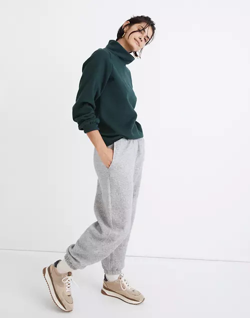 MWL Betterterry Relaxed Turtleneck Sweatshirt | Madewell