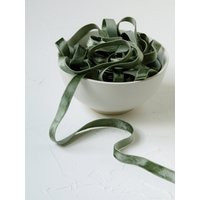 Sage Green Velvet Ribbon Finished Edge, 1/2'' Ribbon, Bridal Bouquet, Ribbon, Velvet Bouquet Ribbon, Wedding 1 cm | Etsy (US)