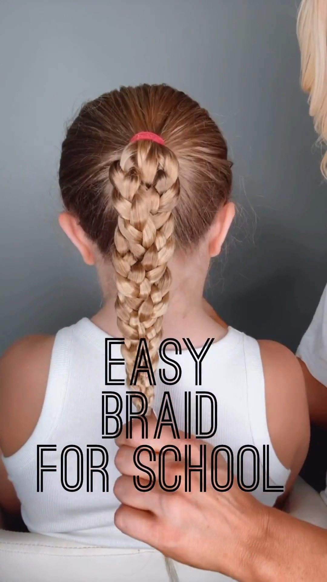 EASY BRAID FOR SCHOOL 🩷 This is one of my favorite school hairstyles. This one is so easy and so cute to do! Excited to share my favorite products with you, too! Love for you to follow us for our daily hairstyles!

#LTKBeauty