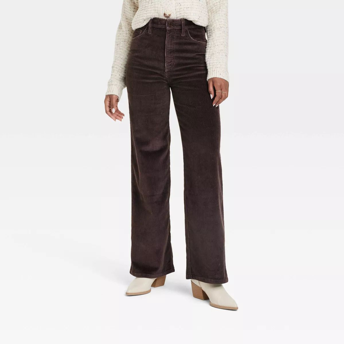 Women's High-Rise Corduroy Wide Leg Jeans - Universal Thread™ | Target