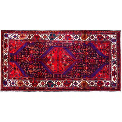 Bezanson One-of-a-Kind 5'4" x 11' 1970s Area Rug in Red/Blue | Wayfair North America