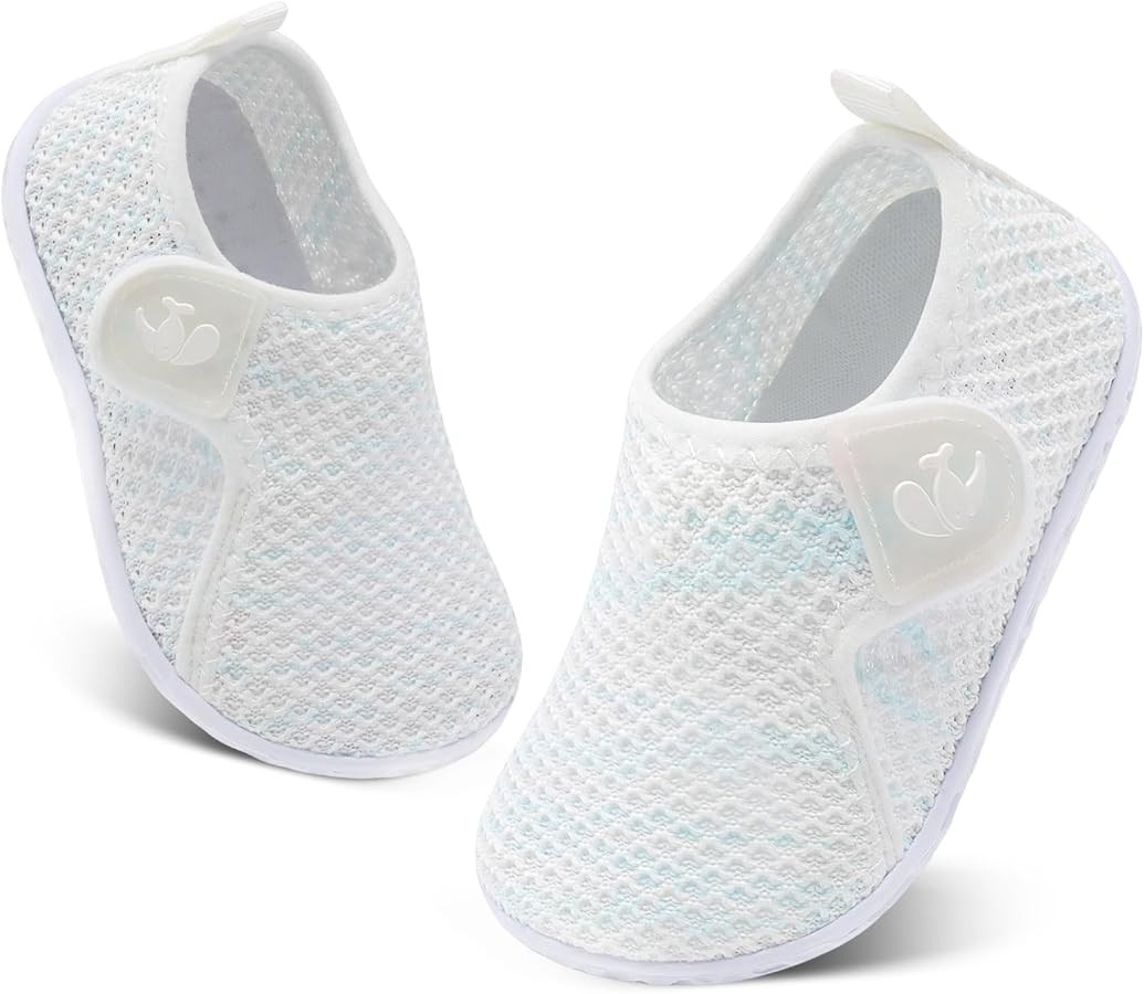 FEETCITY Boys Girls Water Shoes Kids Aqua Socks Quick Dry Barefoot for Beach Swimming Pool | Amazon (US)