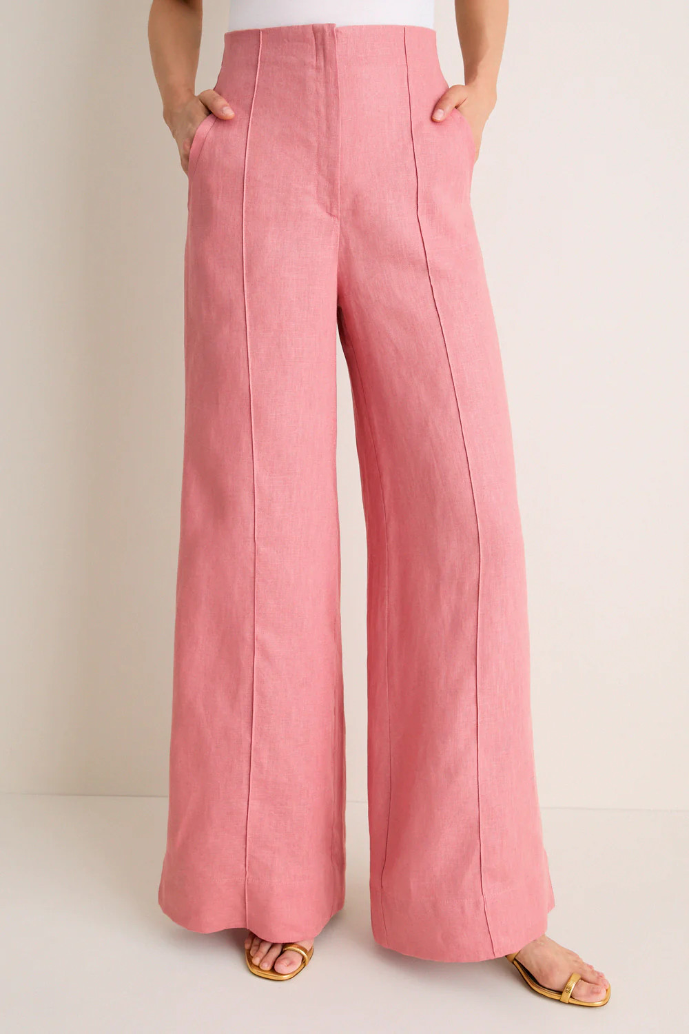 Blush Pink La Promesa Pants | Tuckernuck (US)