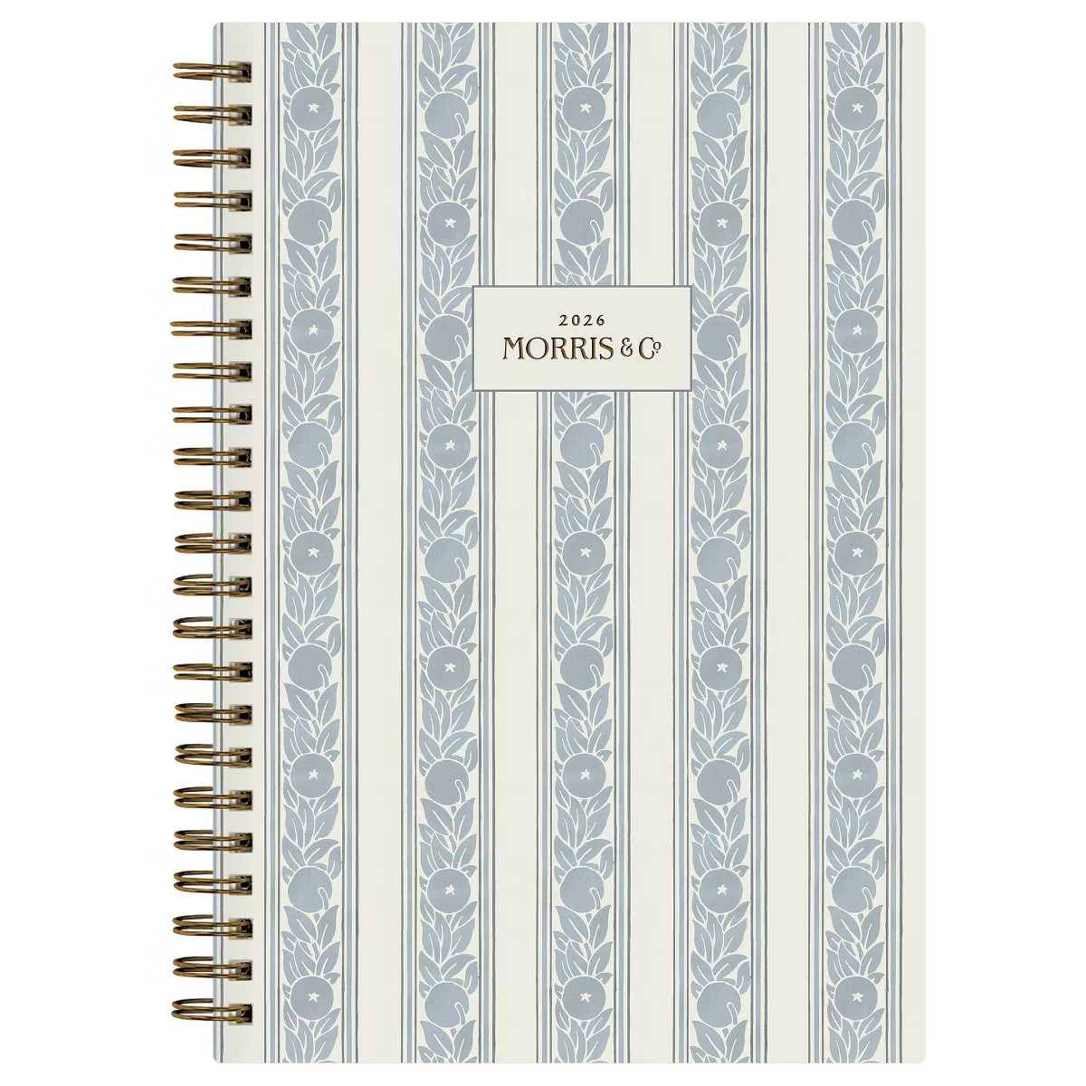 Morris & Co. by Blue Sky 5"x8" 2026 Weekly/Monthly Wirebound Planner Hardcover Fruit Stripe Slat... | Target