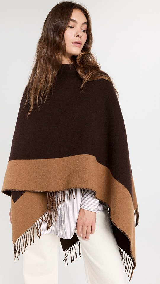 Rag & Bone Highlands Reversible Poncho | SHOPBOP | Shopbop