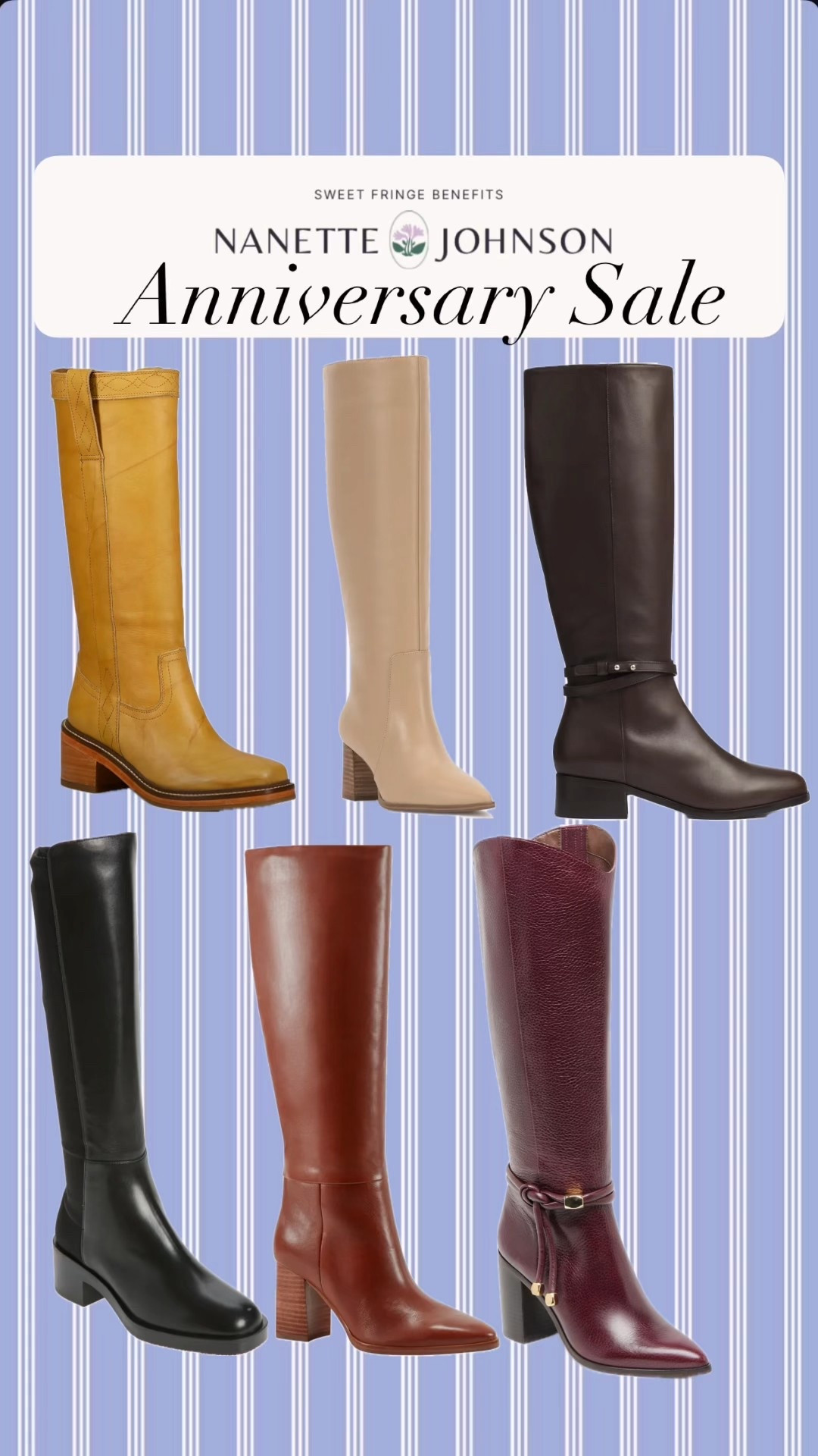 Nordstrom anniversary sale boots. From a splurge worthy Stuart Weitzman to a dolce vita, a talk bout is a must have in your fall and winter closet and this is the best time to get them. 



#LTKShoeCrush #LTKSaleAlert #LTKOver40