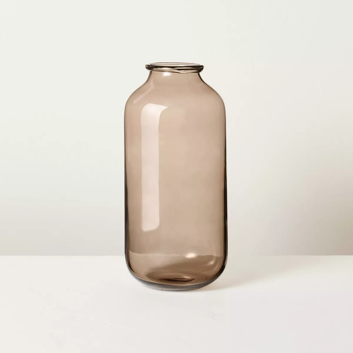 Glass Vase Tan - Hearth & Hand™ with Magnolia | Target