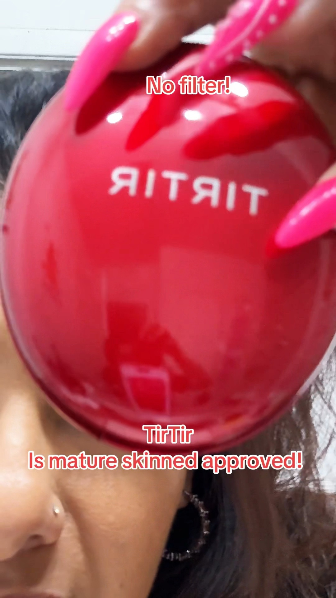 Airbrushed skin with TirTir 
Korean Foundation 

#LTKSaleAlert #LTKOver40 #LTKBeauty