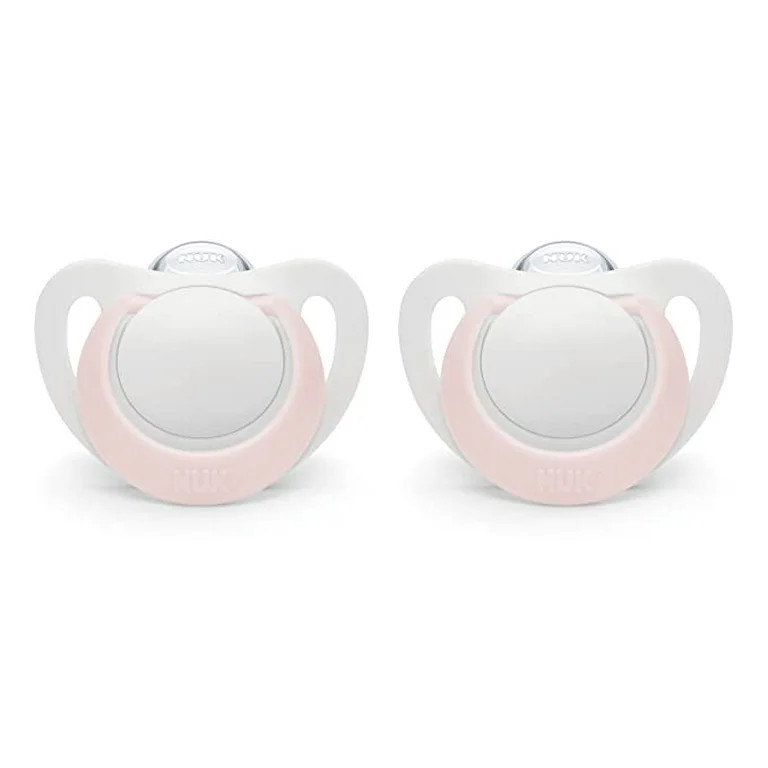 NUK Newborn Orthodontic Pacifiers, Girl, 0-2 Months, 2-Pack | Walmart (US)