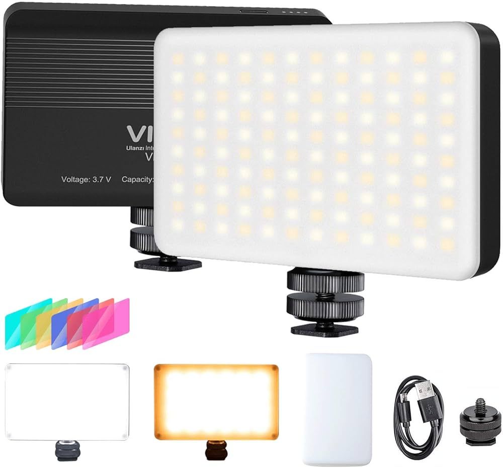 VIJIM VL120 LED on Camera Video Light,Mini Bi-Color LED Camera Light,Portable Photography Lightin... | Amazon (US)