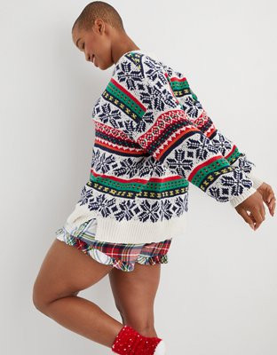 New
    
  
    Aerie Fairisle Crew Sweater | American Eagle Outfitters (US & CA)