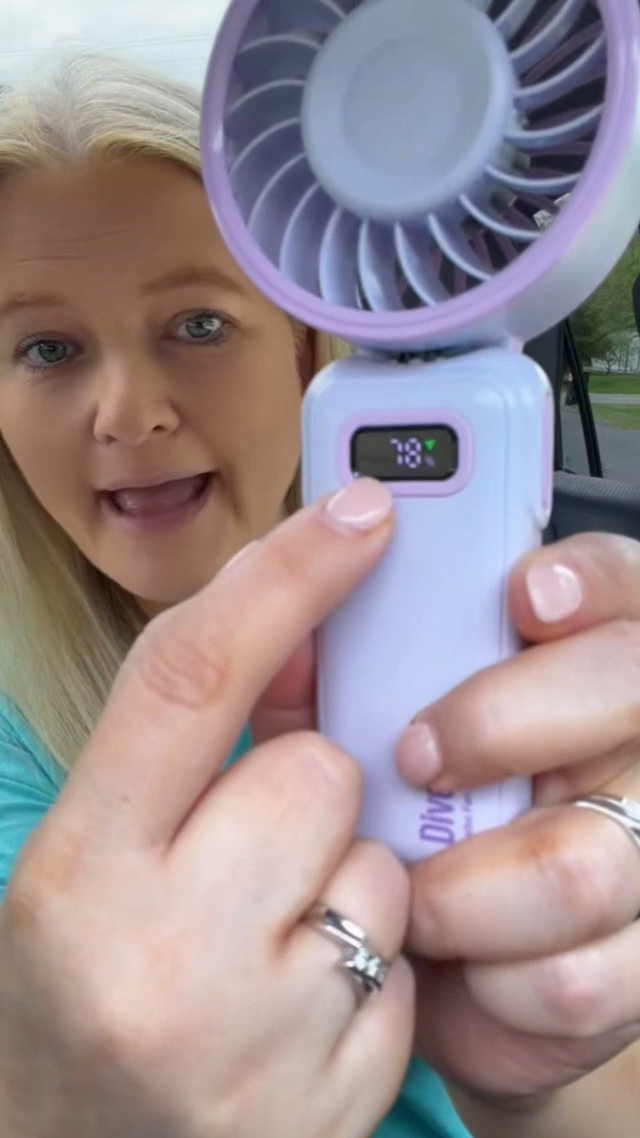 Portable TURBO fan💨
#portablefan #fan #turbofan #handheldfan #summermusthaves

#LTKselfcare #LTKSaleAlert #LTKActive