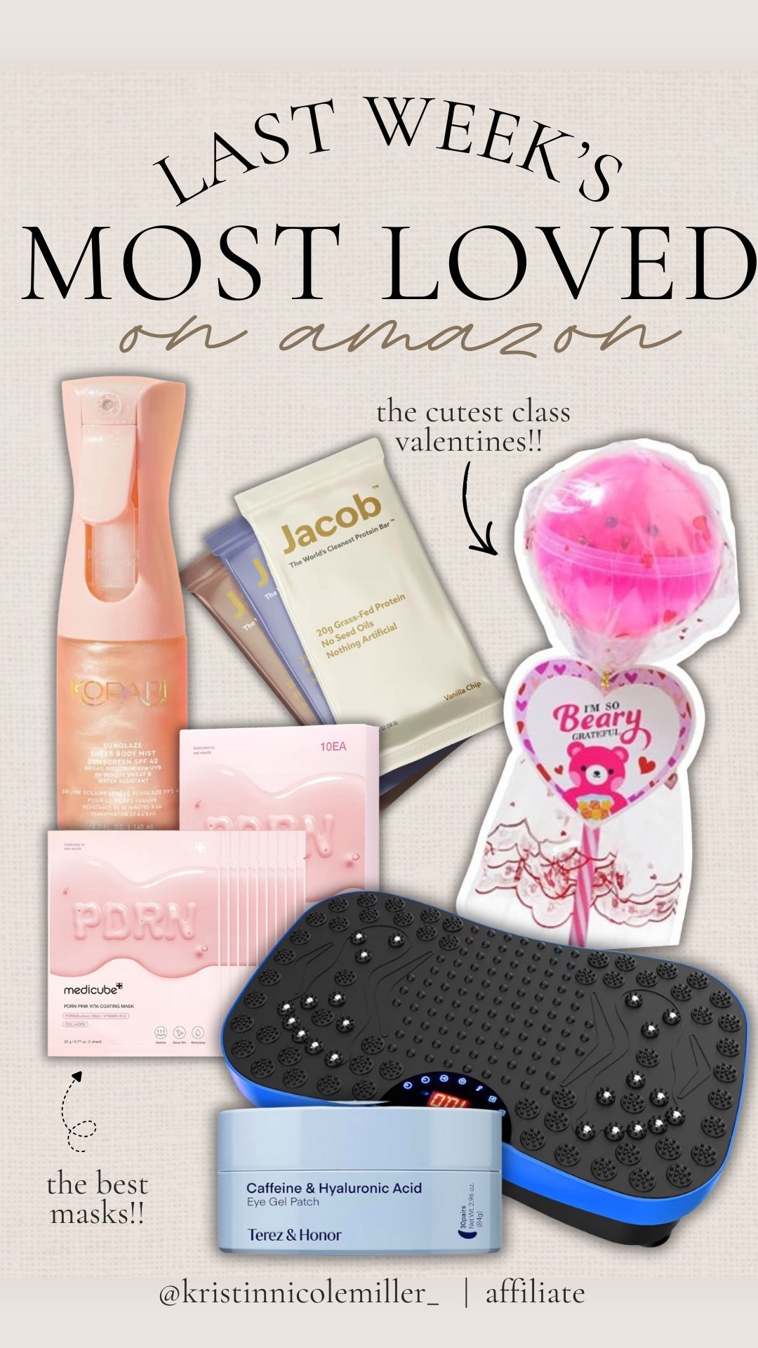 Last week’s most loved on Amazon! 

Bestsellers mom favorites seasonal trending Valentine’s Day must haves favorites skincare 

#LTKselfcare #LTKmomlife #LTKSeasonal