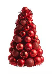 RAZ Imports Inc. Small Red Ornament Christmas Tree | Belk