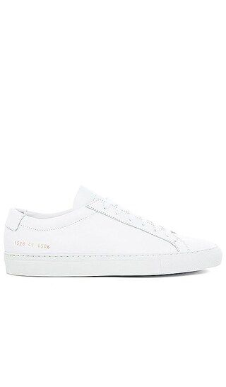 Original Leather Achilles Low in White | Revolve Clothing (Global)