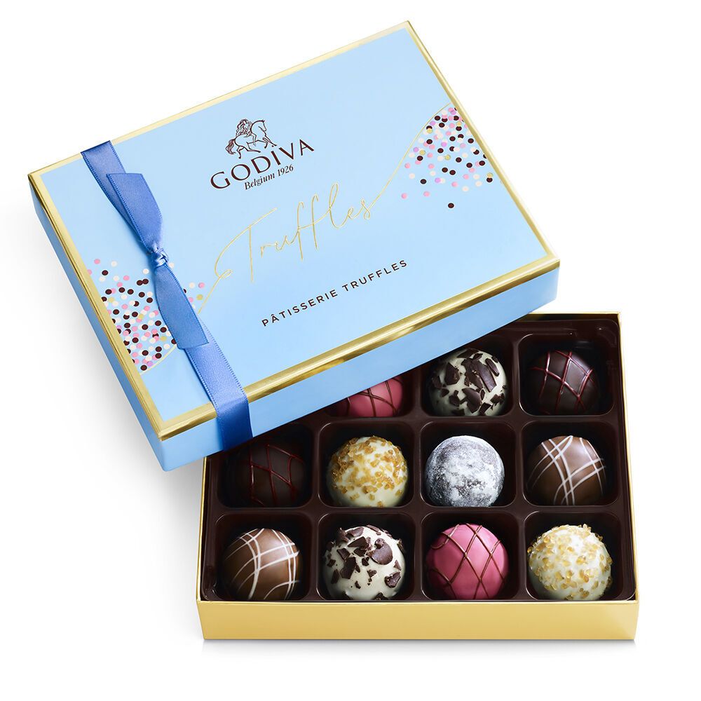 Patisserie Dessert Truffles Gift Box, 12 pc. | Godiva