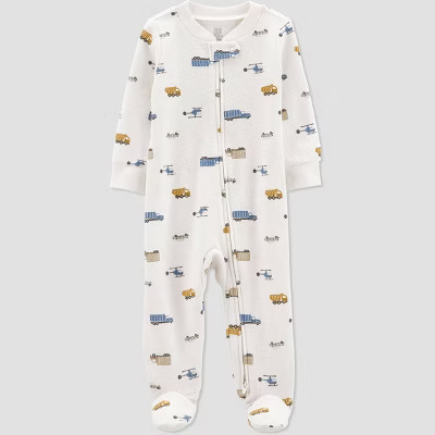 Baby Boys' Transportation Footed Pajama - Just One You® made by carter's | Target