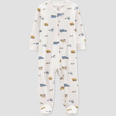 Baby Boys' Transportation Footed Pajama - Just One You® made by carter's | Target