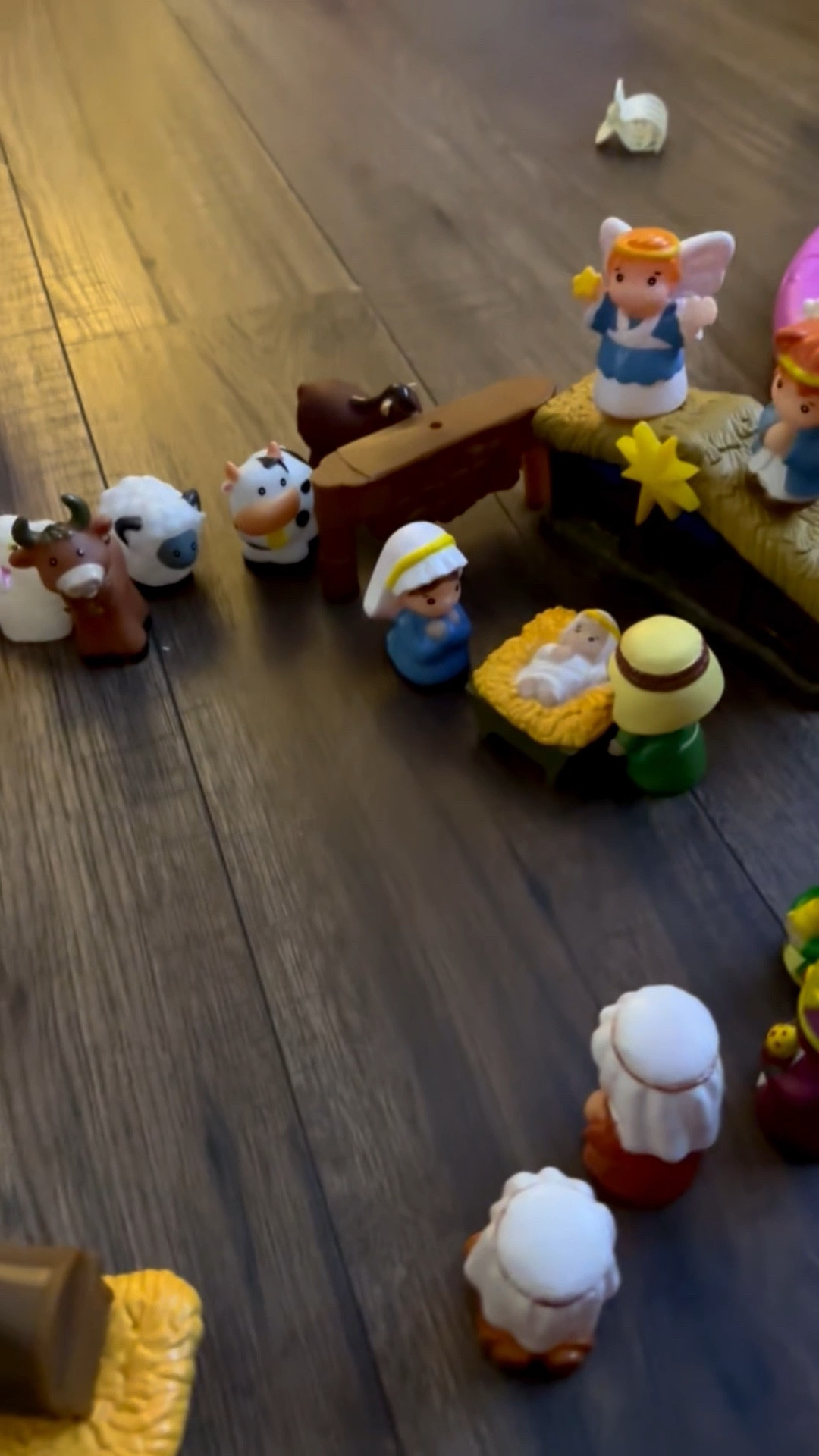 The sweetest little nativity scene playset for toddlers 😍❤️

#LTKFamily #LTKKids #LTKHoliday